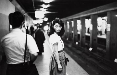 ‘Relentless curiosity’ … Girl in Metro, Tokyo, 1981.