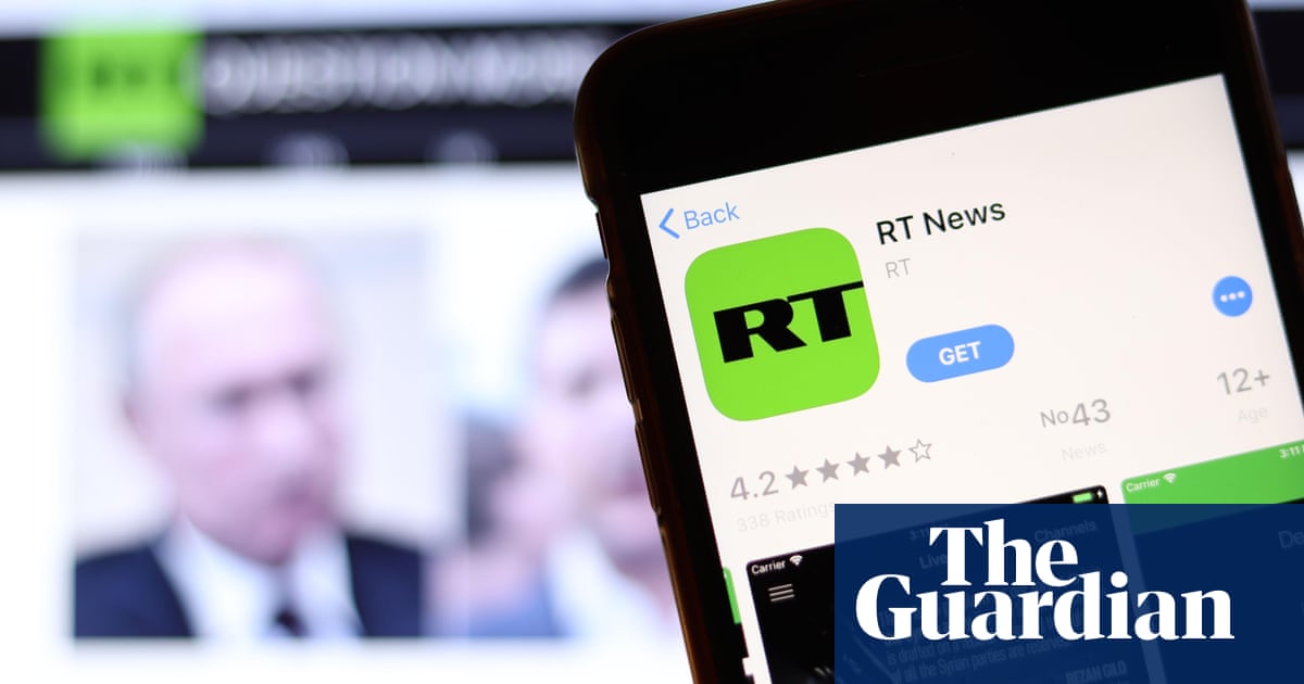 Ofcom opens 15 investigations into RT’s Ukraine war coverage