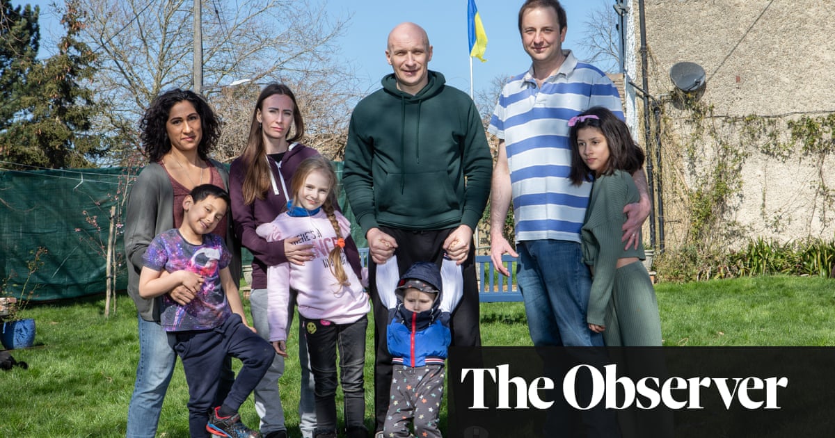 From Kharkiv to Kent, life with the Ukrainian refugees who now feel like family