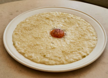 Rosina’s ‘wonderful’ risotto bianco.