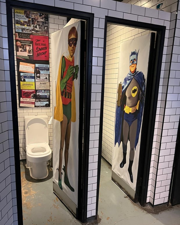 Only Fools and Horses toilets in the Dog and Duck, Walthamstow