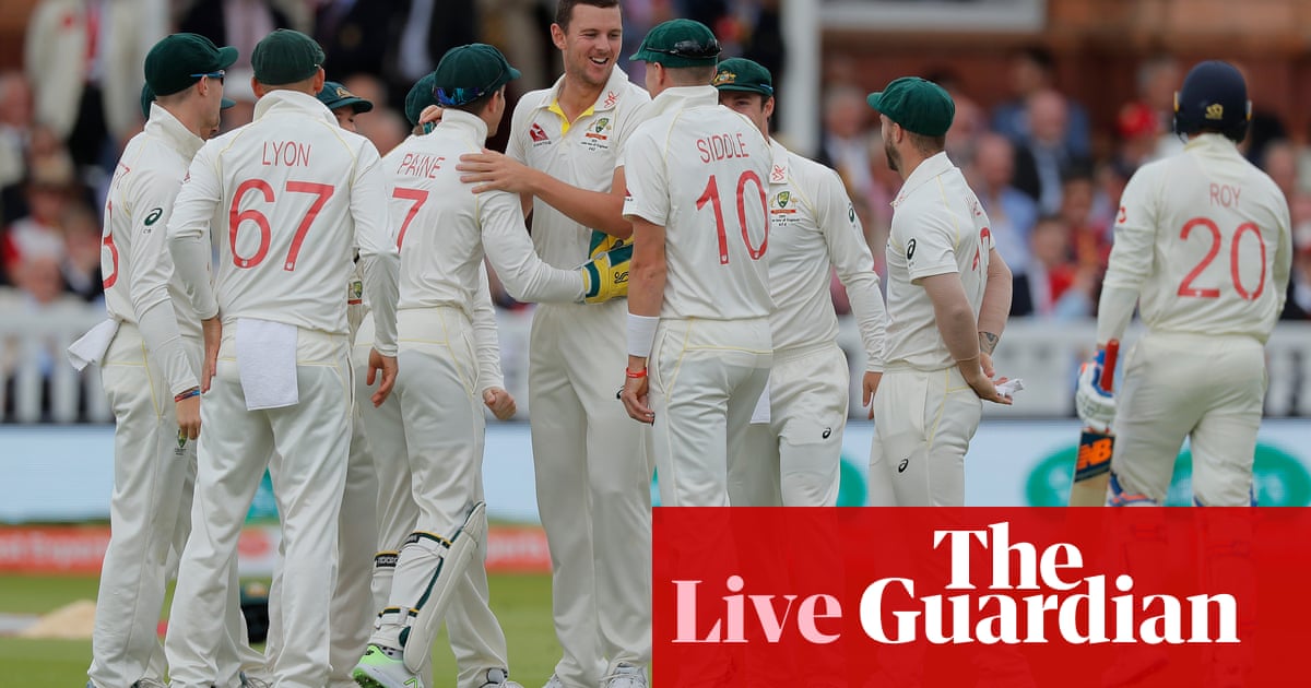 Ashes 2019: England v Australia second Test, day two – live!