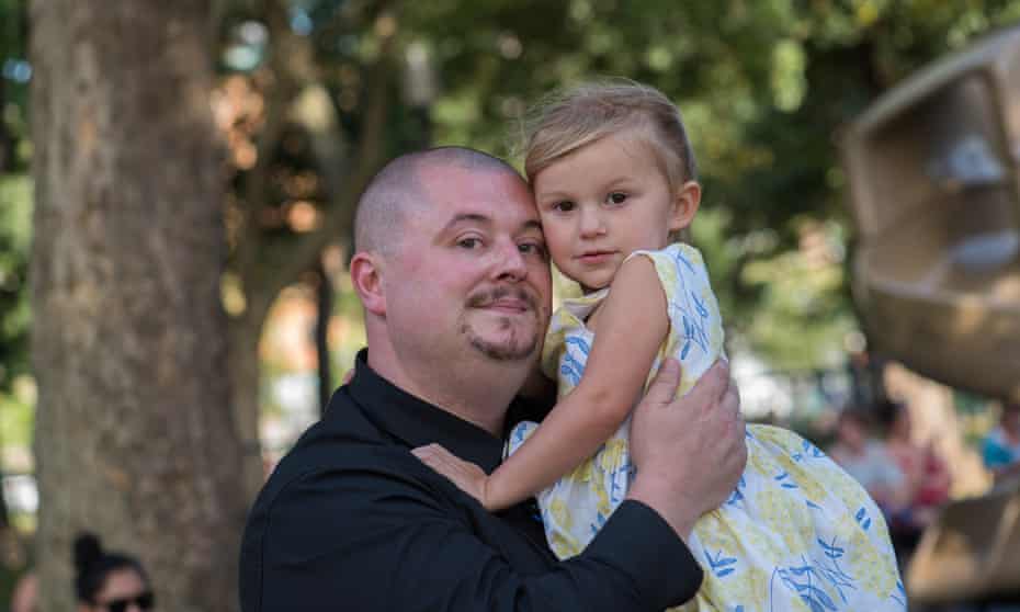 Chris Carlson with his daughter, Summer Carlson.