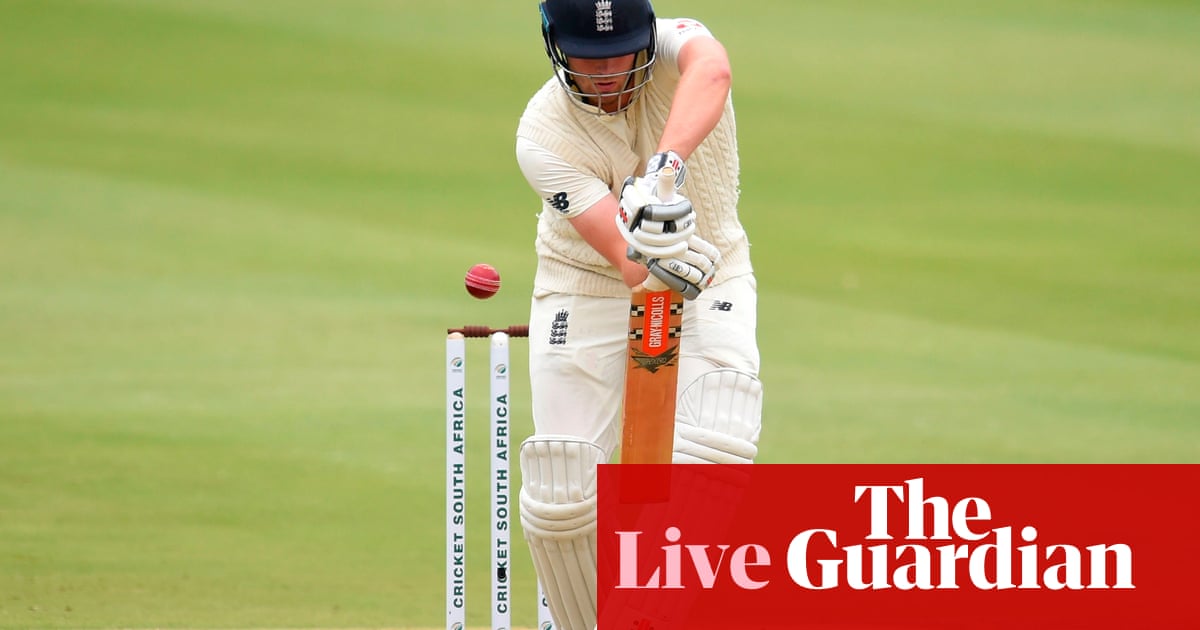 South Africa v England: fourth Test, day one – live!