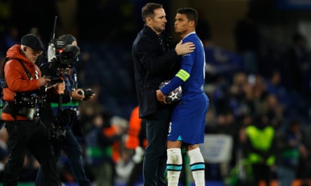 Frank Lampard dan Thiago Silva