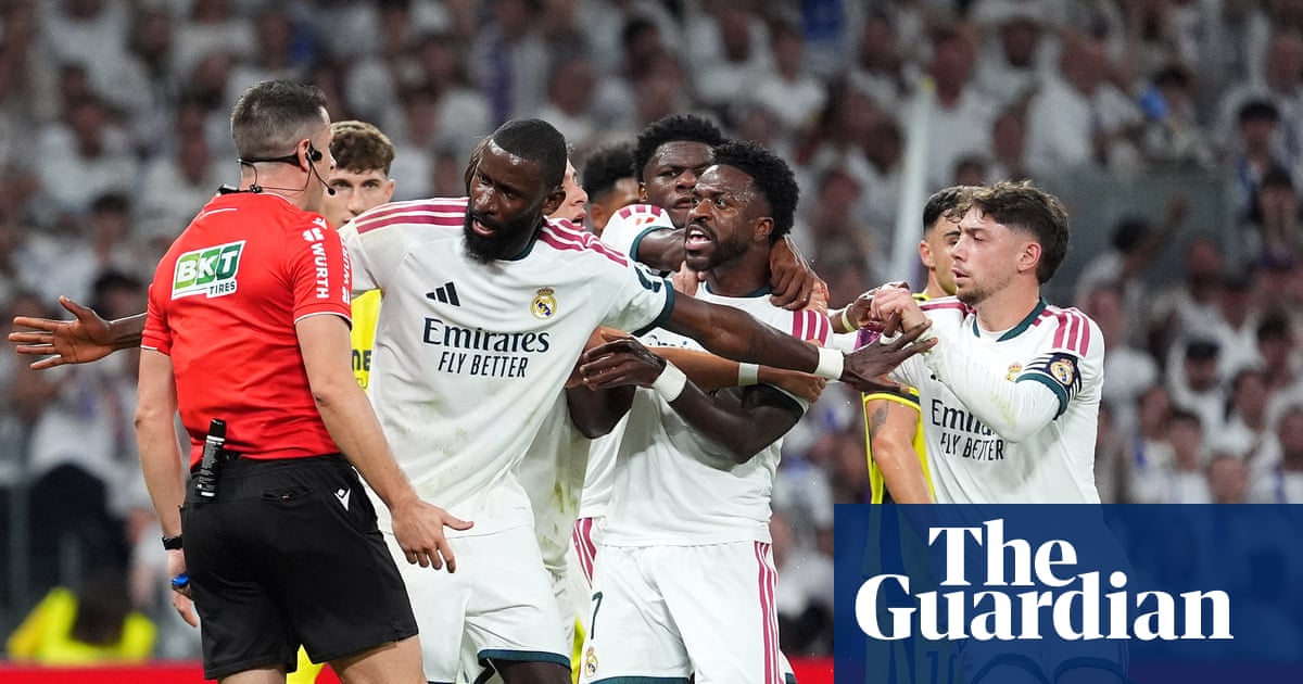 Real Madrid’s Vinícius Júnior sent off for hair pulling in victory over Villarreal