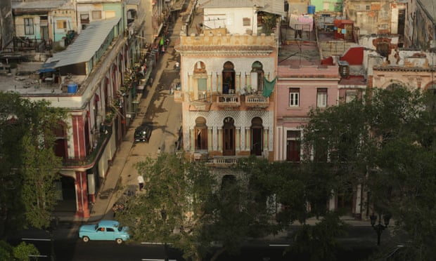 Few cars ply the roads in Havana.