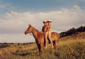 image from Luke Gilford's book on queer rodeo culture