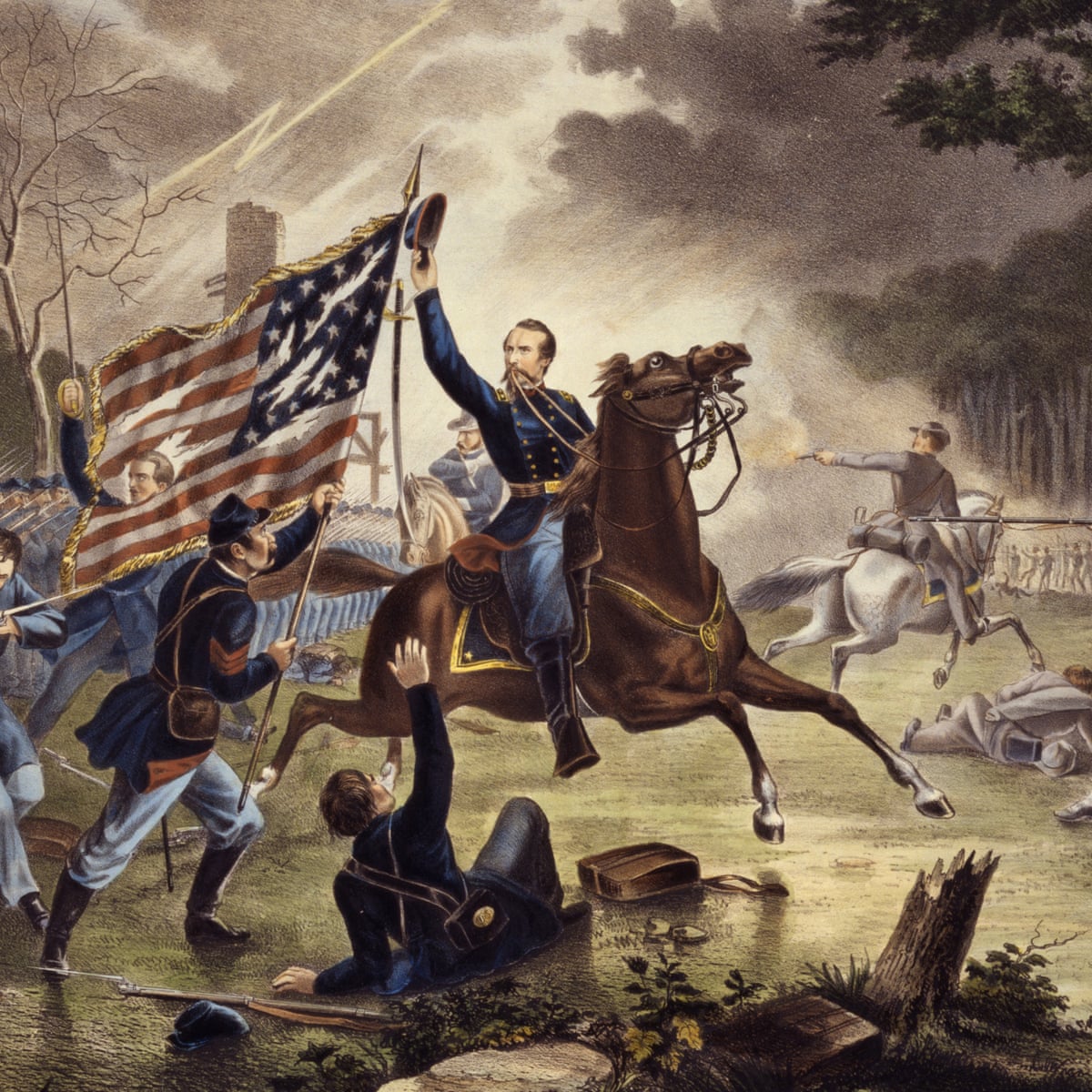 The civil war lies on us like a sleeping dragon