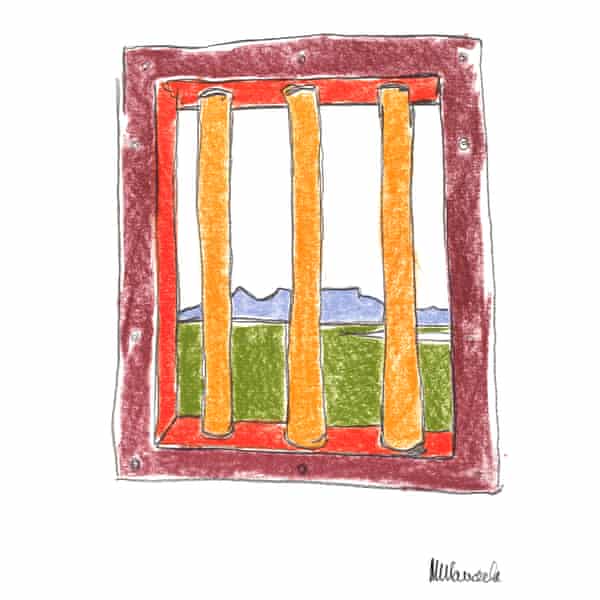 Robben Island Window by Nelson Mandela.