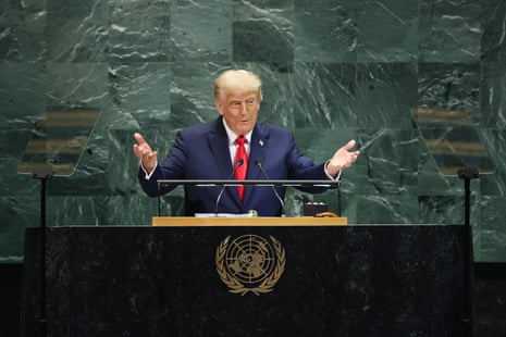 Fact-check: Donald Trump's false and misleading claims during his UN address | Donald Trump | The Guardian
