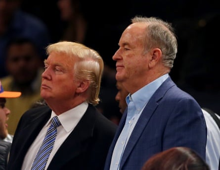 Donald Trump and then-Fox News pundit Bill O’Reilly be a 2014 crippled betwixt nan Cleveland Cavaliers and New York Knicks astatine Madison Square Garden.