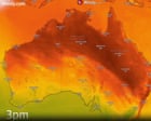 Two dead at Melbourne beach as wild wind batters state, while parts of Sydney hit by record-breaking heat