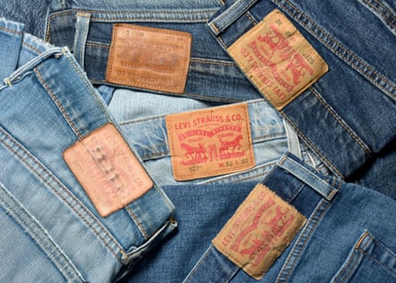 Levi Strauss original jeans.