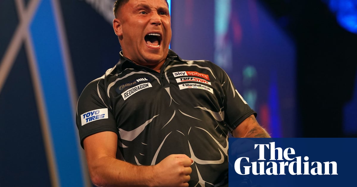Gerwyn Price survives a scare to beat Edhouse in PDC world championship