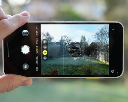 The camera app on the Fairphone 6.