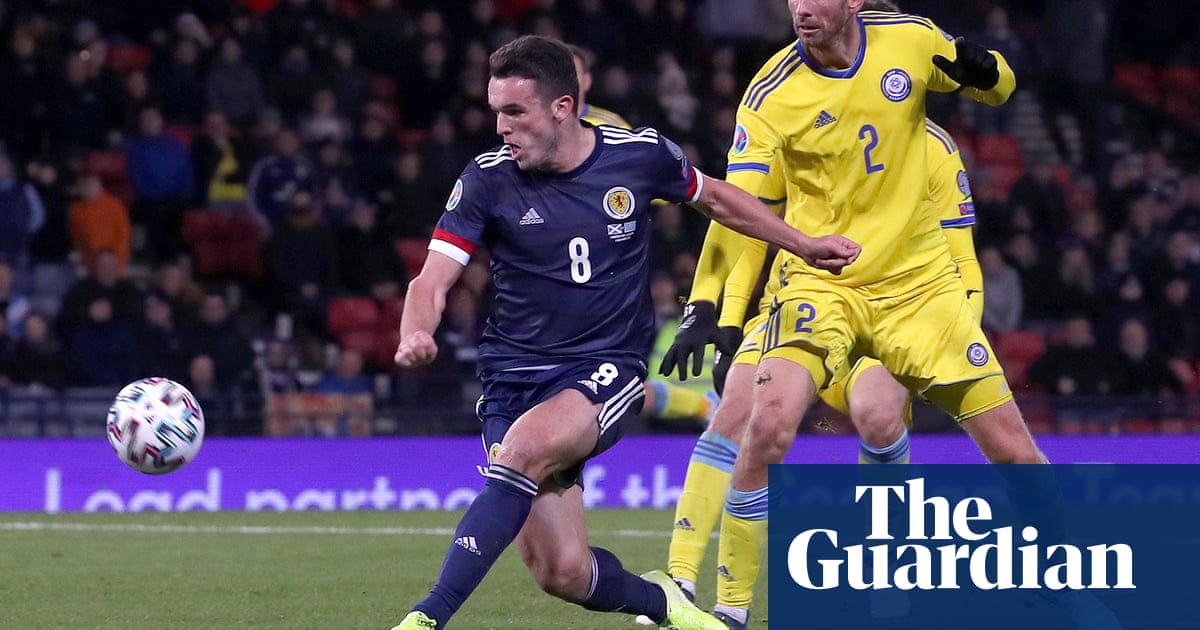 John McGinn’s brace earns Scotland comeback victory over Kazakhstan