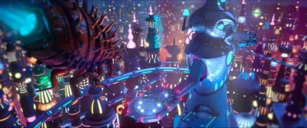 ‘I wouldn’t say the film’s aesthetic looks original, but it certainly looks bold, if a little cutesy and computery.’