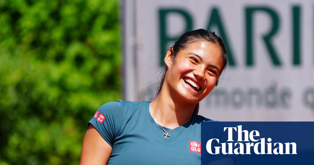 Emma Raducanu ‘feeling a lot better’ for French Open test after illness setback