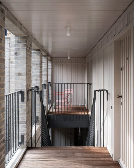 Lavender Hill Courtyard by Sergison Bates architects.