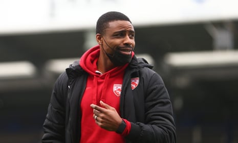 The Morecambe forward Jon Obika, who joined the League One side in the summer.