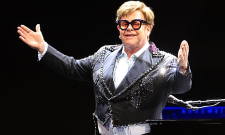 Elton John reveals his son is 'heading towards the stage