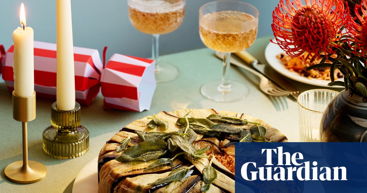 Meera Sodha's recipe for Christmas aubergine and rice timbale | Meera Sodha recipes