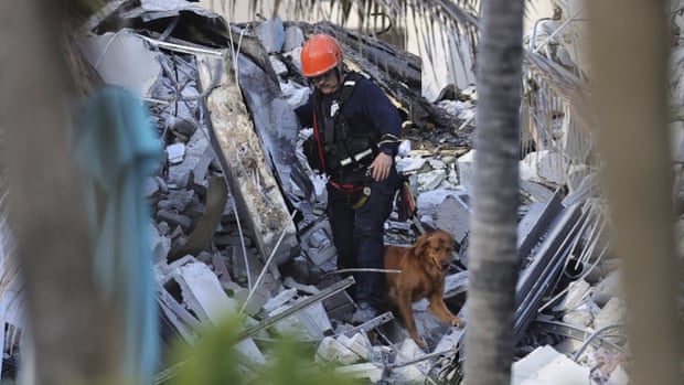 Miami building collapse: one dead as rescue crews say 99 unaccounted for,123news