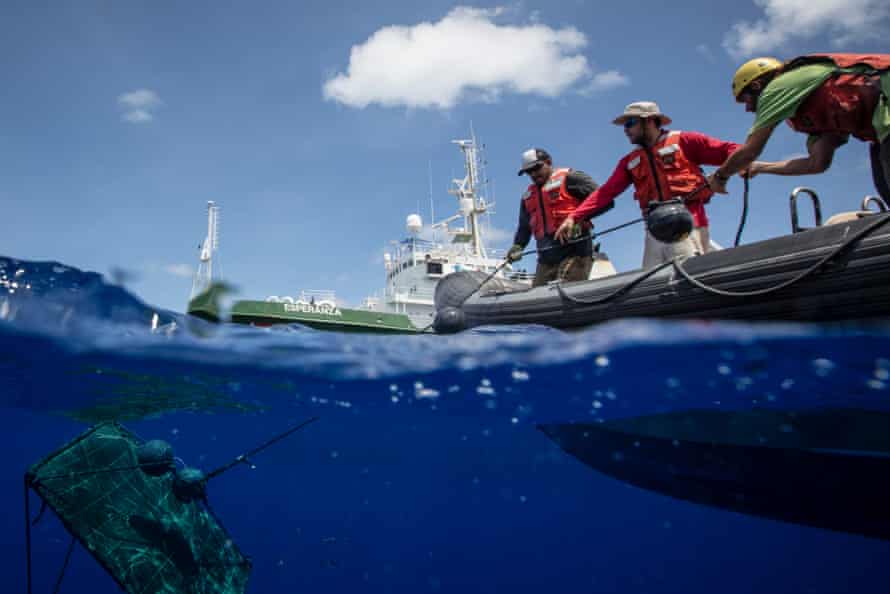 Recovery of a FAD in the Indian Ocean