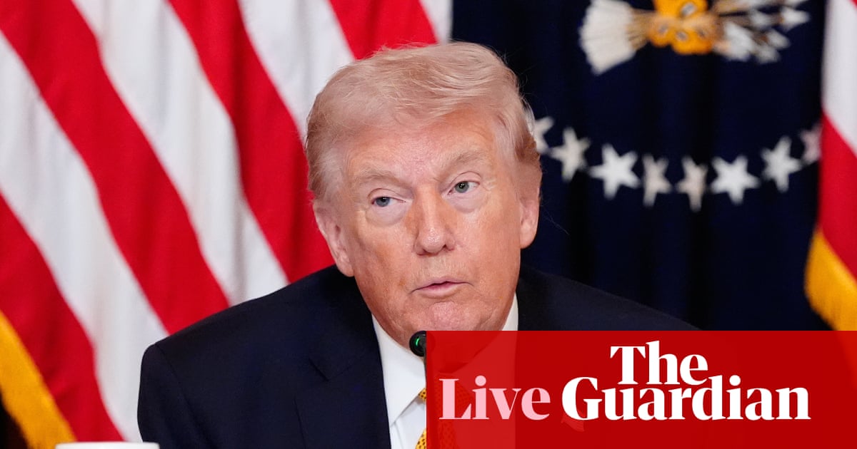 Trump complains about allies and claims US destroyed more than 30 mine-laying ships in strait of Hormuz – US politics live