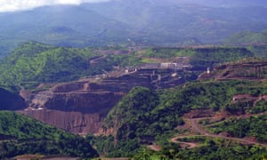 The controversial Gibe III dam under construction in Ethiopia’s Omo valley in 2012.