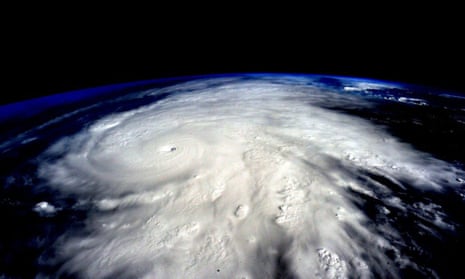 A view of Hurricane Patricia from the International Space Station.