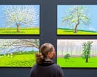 David Hockney’s 90-metre Normandy nature frieze to be shown in London