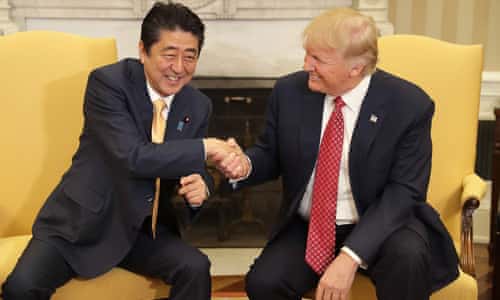 Donald Trump's handshake: never has such a strong grip looked so weak