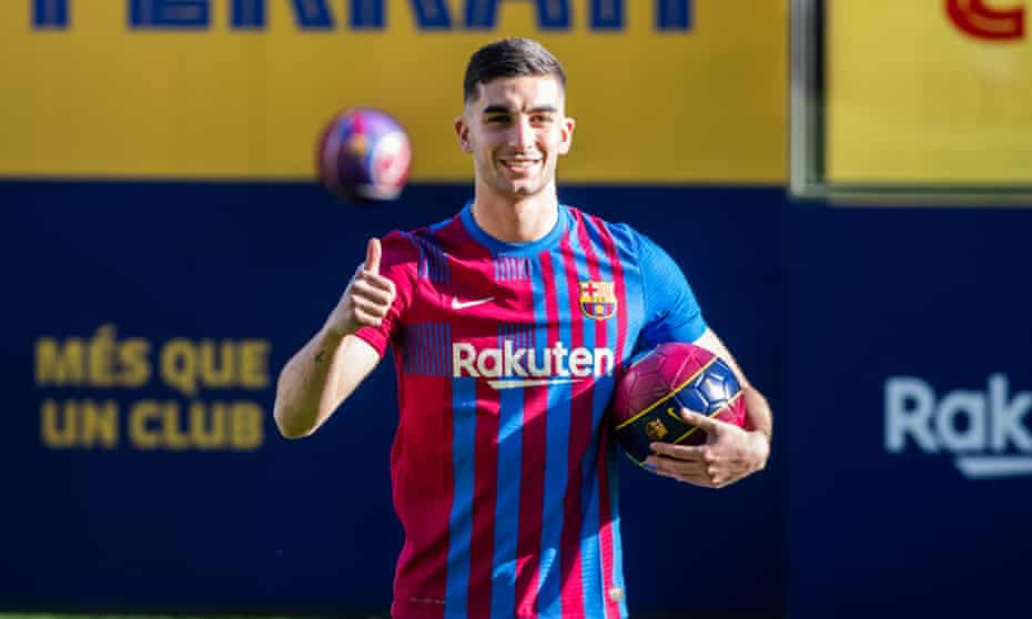 Ferran Torres has now been officially registered as a Barcelona player with the Spanish league.
