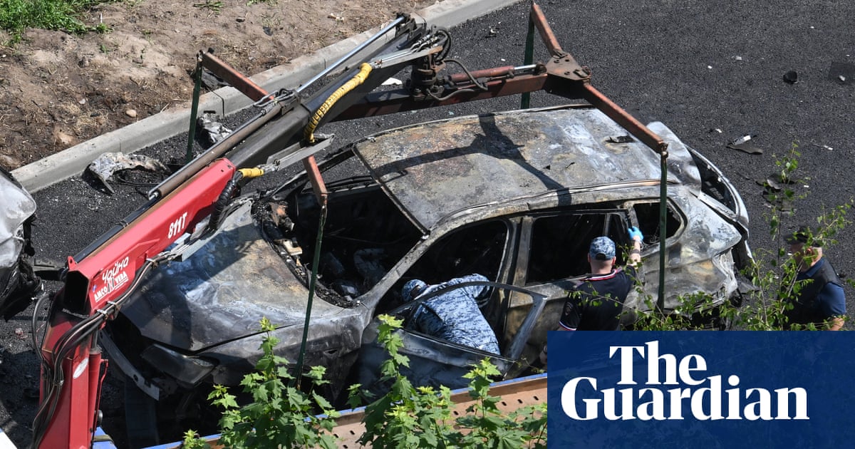 Ukraine war briefing: Moscow car bomb kills Russian ammunition chief – reports