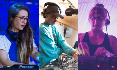 (L-R) Lena Willikens, Sherelle and Erika.