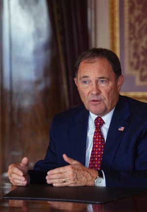 Le gouverneur de l'Utah, Gary Herbert.