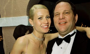 Paltrow and Weinstein at the 1999 Miramax post-Oscars party