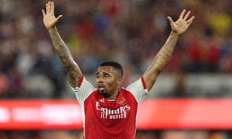 Arsenal's Gabriel Jesus to miss start of season after minor knee