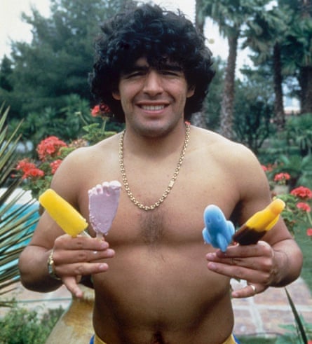 Diego Maradona’s choice of icy refreshment