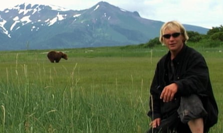Bad news bear … Timothy Treadwell tempts fate in Grizzly Man.