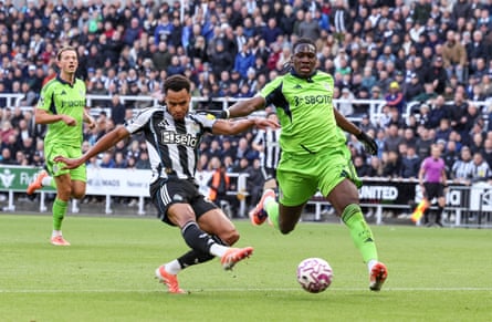 Jacob Murphy scores the opening goal