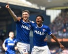 Ipswich win promotion to Premier League after rolling over QPR