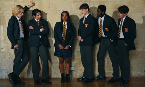 Natalie (Lashay Anderson) and the boys in C4’s Consent