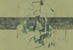 Leprosy surgery in Nepal theatre