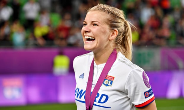 Ada Hegerberg has enjoyed huge success with Lyon, scoring a hat-trick in their 2019 Champions League triumph.