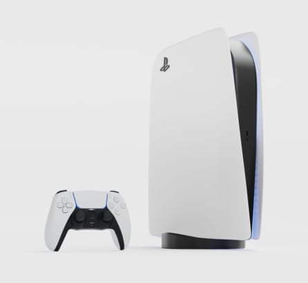 Battle for control: why the age-old console wars show no sign of stopping | Games 1 A bit of all white … the new PlayStation 5.
