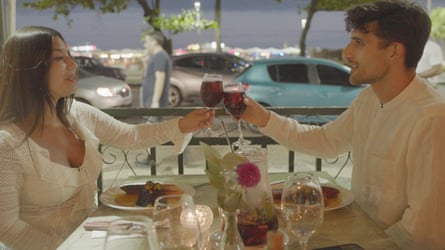 A scene from the documentary, featuring Ben Zand meeting a girlfriend for hire, in Brazil.
