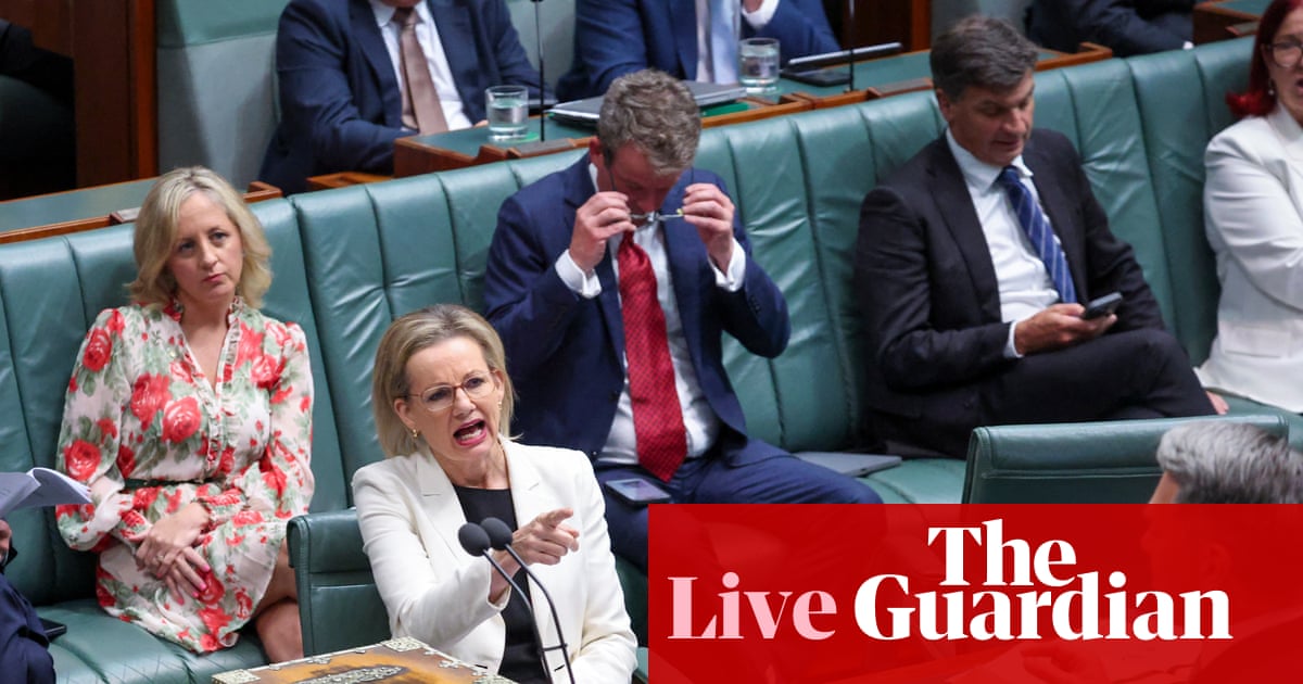 Australia politics live: two Coalition MPs ejected as inflation figures dominate combative question time